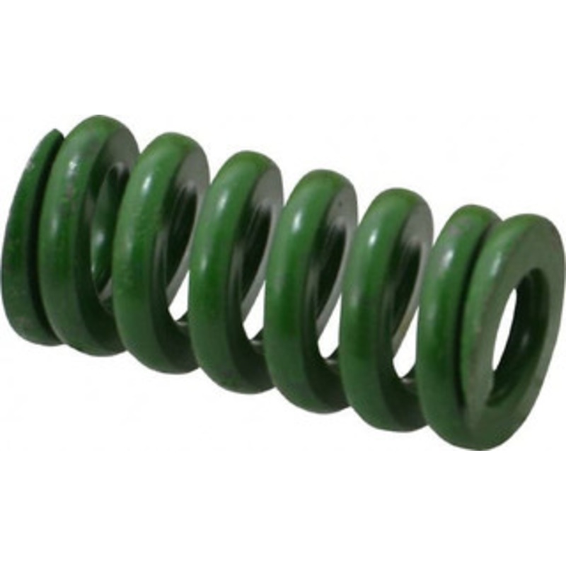 Associated Spring Raymond 3/4 Hole Diam, 3/8 Rod Diam, 1-1/2 Free Length, Green Die Spring 333.8 Lb Max Deflection, 0.38 Max Deflection, Extra Heavy Duty, Chromium Alloy Steel 106-406 – 07663537