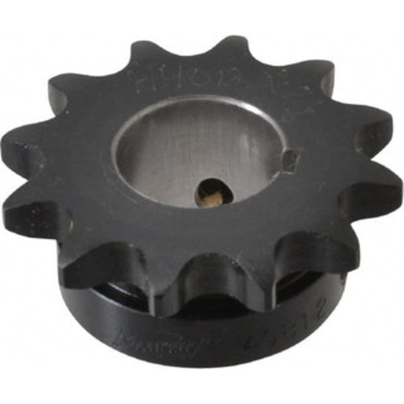 Browning 1/2 Chain Pitch, Chain Size 40, 12 Tooth Finished Bore Sprocket 7/8 Bore Diam, 1.775 Pitch Diam, 2.17 OD H4012X7/8 – 78339033