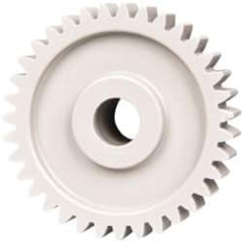 Made in USA 20 Pitch, 1-3/4 Pitch Diam, 1.85 OD, 35 Tooth Spur Gear 3/8 Face Width, 3/8 Bore Diam, 47/64 Hub Diam, 20 Pressure Angle, Acetal 2035 – 03115417