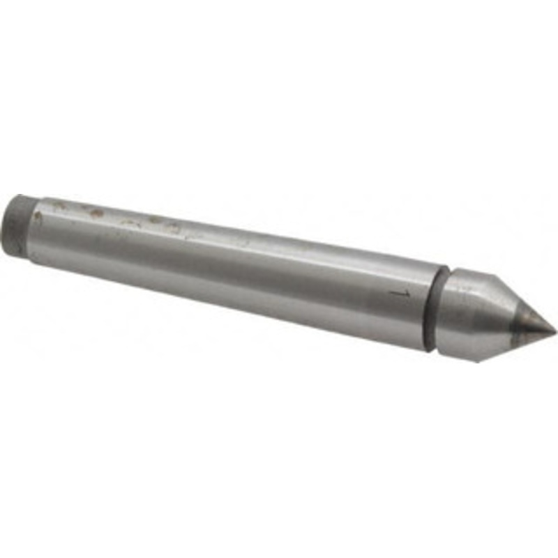 Value Collection 0.48 Head Diam, Carbide-Tipped Steel Standard Point Solid Dead Center 1MT Morse Taper, 0.48 Point Diam, 3.15 OAL 3-550-005P – 00081018