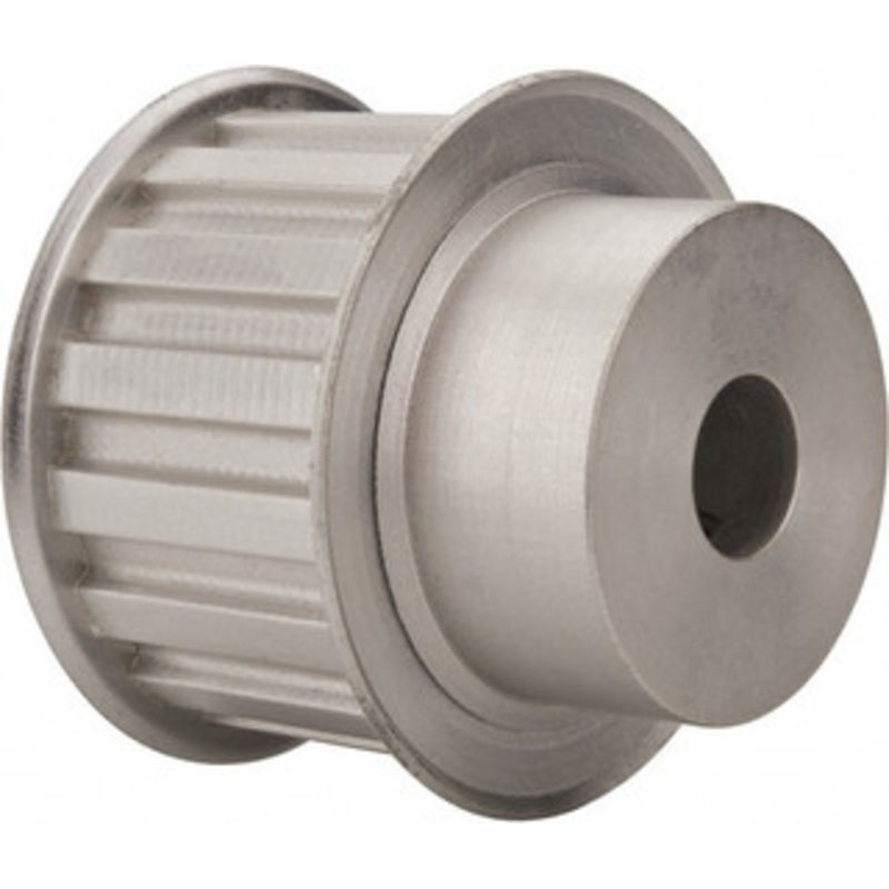 Value Collection 16 Tooth, 1/2 Inside x 1.88 Outside Diam, Hub & Flange Timing Belt Pulley 1 Belt Width, 1.91 Pitch Diam, 1-1/4 Face Width, Aluminum 16L100-6FA-1/2 – 86437639