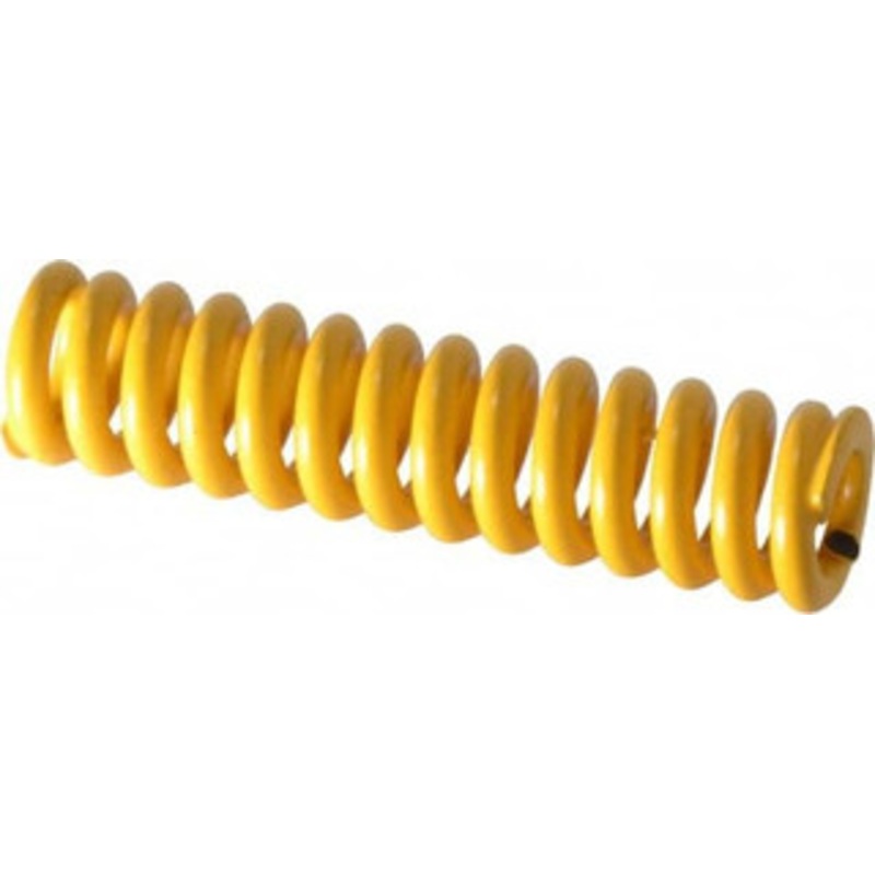 Associated Spring Raymond 12.5mm Hole Diam, 6.3mm Rod Diam, 2 Free Length, Yellow Die Spring 340.6 N Max Deflection, 13mm Max Deflection, Extra Strong, Chromium Alloy Steel 206-208 – 67901546