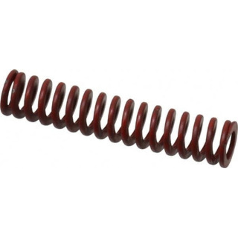 Associated Spring Raymond 3/8 Hole Diam, 3/16 Rod Diam, 1-3/4 Free Length, Red Die Spring 37.6 Lb Max Deflection, 0.65 Max Deflection, Medium Heavy Duty, Chromium Alloy Steel 104-107 – 07661333