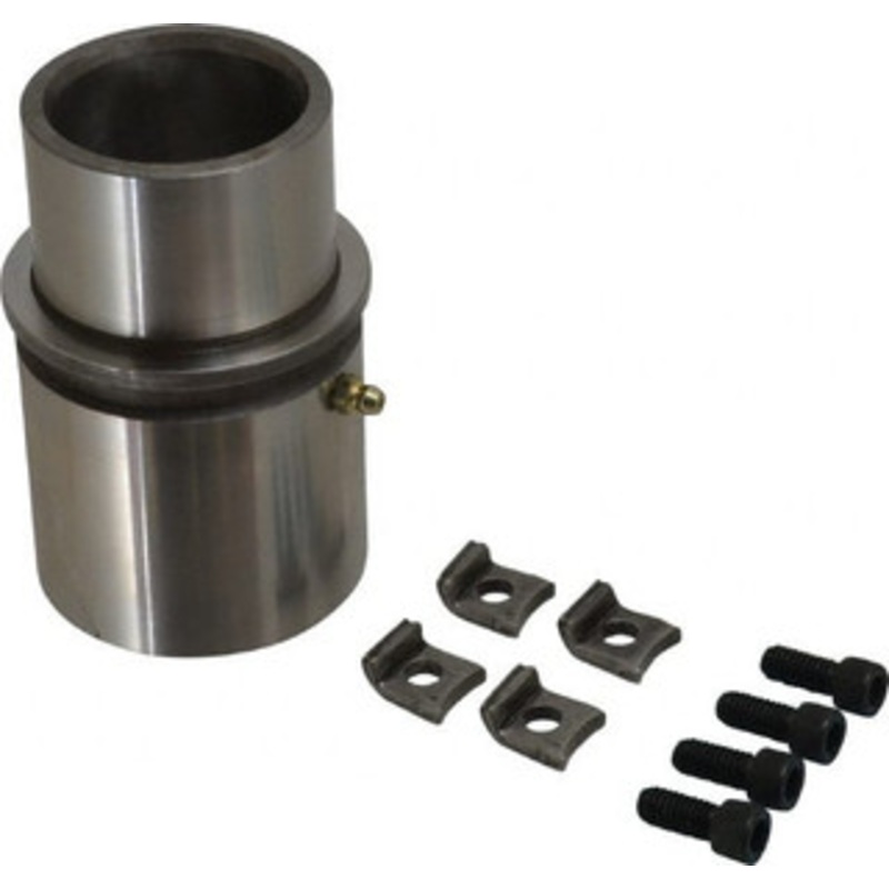 Danly 2 ID x 4-5/8 OAL, Steel, Die & Mold Shoulder Bushing Extra Long Shoulder, 2.909 Bottom OD, 2-1/2 Top OD, 3.064 Collar OD, 3 Under Collar, 1-5/8 Above Collar 6-16-56 – 03224896