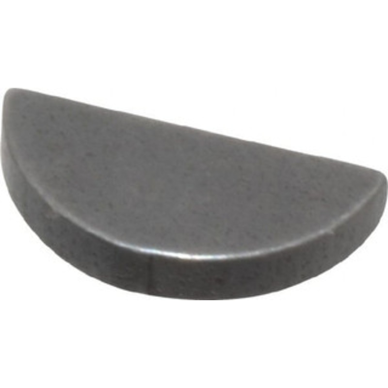 Made in USA #203 Standard Woodruff Key 3/8 Long x 1/16 Wide, Steel 211CARBON – 67987446