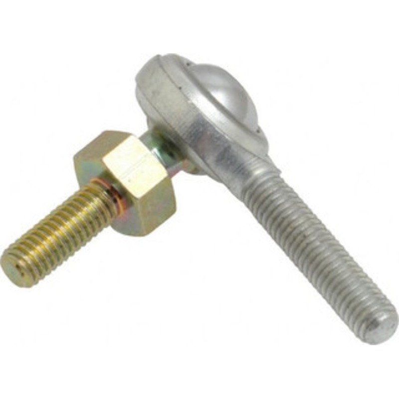 Made in USA 3/16 ID, 5/8 Max OD, 1,210 Lb Max Static Cap, Male Spherical Rod End with Stud 10-32 RH, Steel with Steel Raceway CM3Y – 35397736