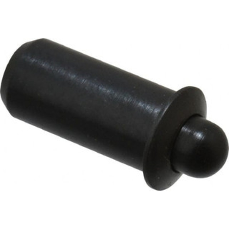Vlier 0.521 Body Len x 1/4 Body Diam, 0.168 Plunger Diam, 1.25 Lb Init to 3 Lb Final End Force, 0.521 Len Under Flange, Steel Press Fit Spring Plunger 5/16 Flange Diam, 0.055 Flange Thickness, 0.576 Plunger Len PFP53 – 05137609