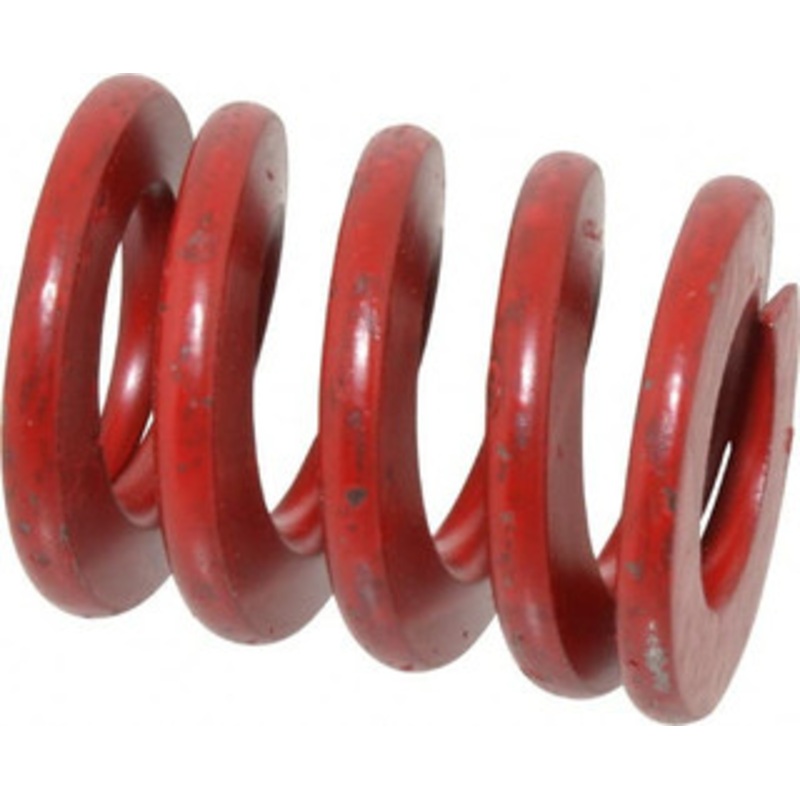 Associated Spring Raymond 1-1/4 Hole Diam, 5/8 Rod Diam, 1-1/2 Free Length, Red Die Spring 634.9 Lb Max Deflection, 0.56 Max Deflection, Medium Heavy Duty, Chromium Alloy Steel 104-606 – 07661879