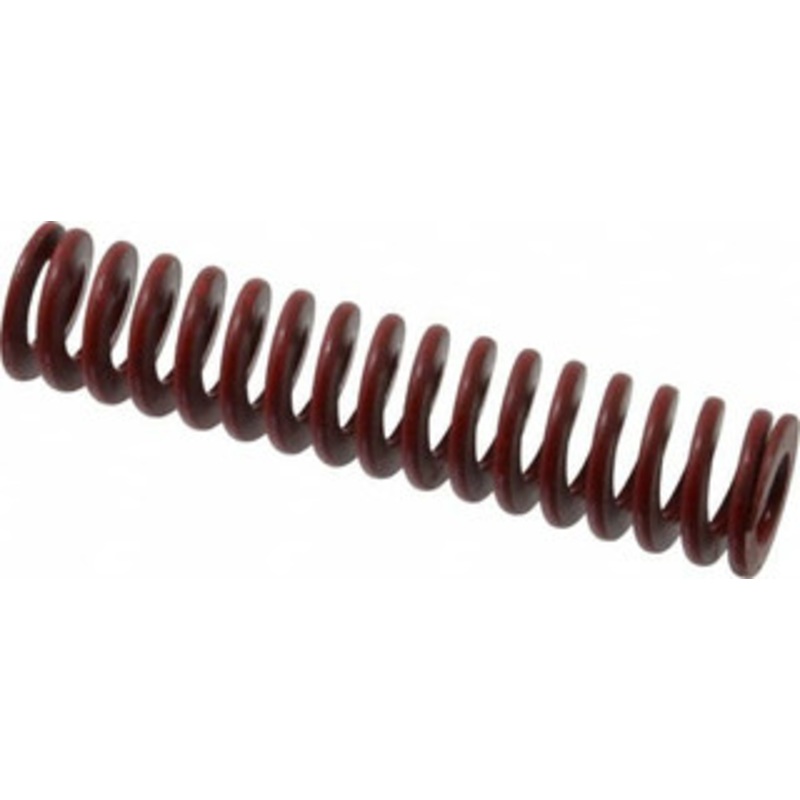 Associated Spring Raymond 1 Hole Diam, 1/2 Rod Diam, 4-1/2 Free Length, Red Die Spring 283.1 Lb Max Deflection, 1.67 Max Deflection, Medium Heavy Duty, Chromium Alloy Steel 104-518 – 07661804
