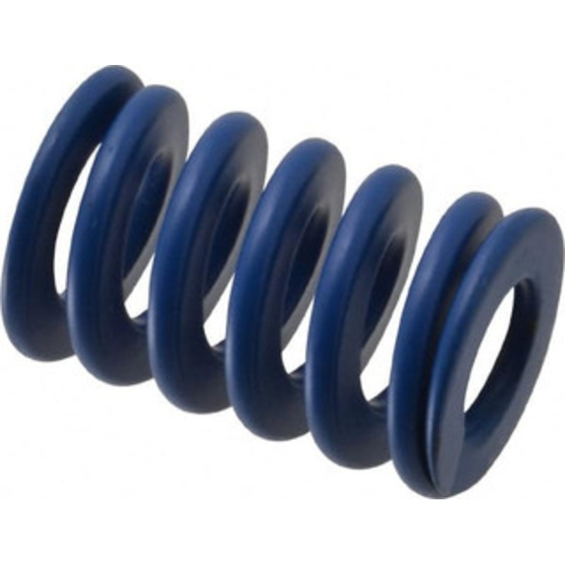 Associated Spring Raymond 25mm Hole Diam, 12.5mm Rod Diam, 1-1/2 Free Length, Blue Die Spring 1302 N Max Deflection, 14mm Max Deflection, Medium Duty, Chromium Alloy Steel 204-506 – 67899799