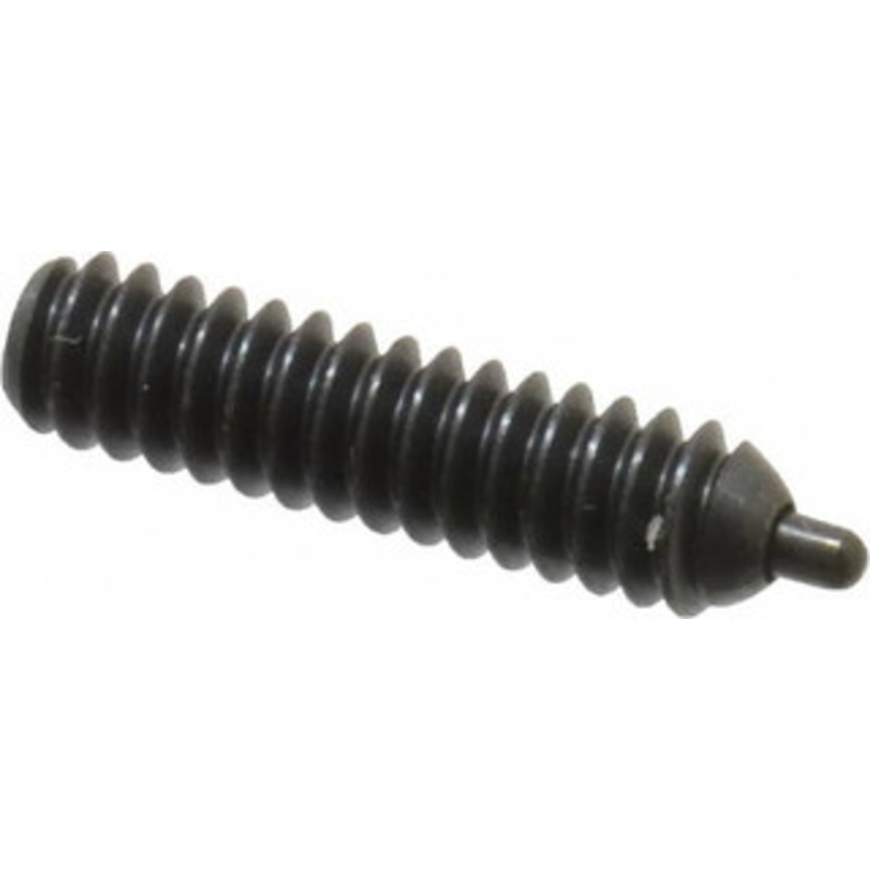 Vlier 6-32, 17/32 Thread Length, 1/16 Plunger Projection, Steel Threaded Spring Plunger 0.044 – 0.045 Max Plunger Diam, 17/32 Plunger Length, 1 Lb Init End Force, 1.6 Lb Final End Force, 0.063 Hex PH48B – 62119201