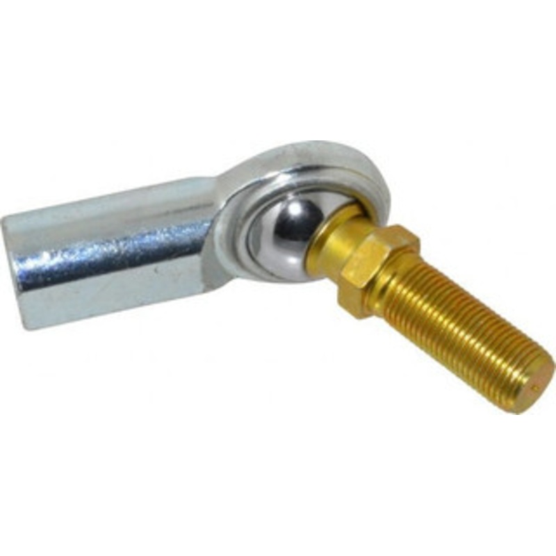 Made in USA 5/8 ID, 1-1/2 Max OD, 9,813 Lb Max Static Cap, Female Spherical Rod End with Stud 5/8-18 RH, Steel with Steel Raceway CF10Y – 35397959