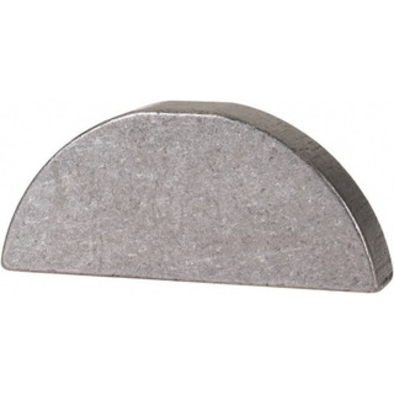 Made in USA #710 Standard Woodruff Key 1-1/4 Long x 7/32 Wide, Steel 20CARBON – 67988600