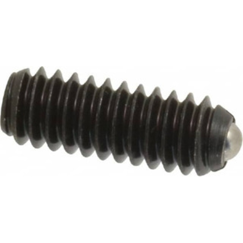 Vlier 1/4-20, 0.125 Ball Diam, 0.675 Body Length, 0.035 Max Ball Reach, Threaded Ball Plunger Steel Body, Stainless Steel Ball, 3 Lb Initial End Force, 7 Lb Final End Force PHB54 – 05137914