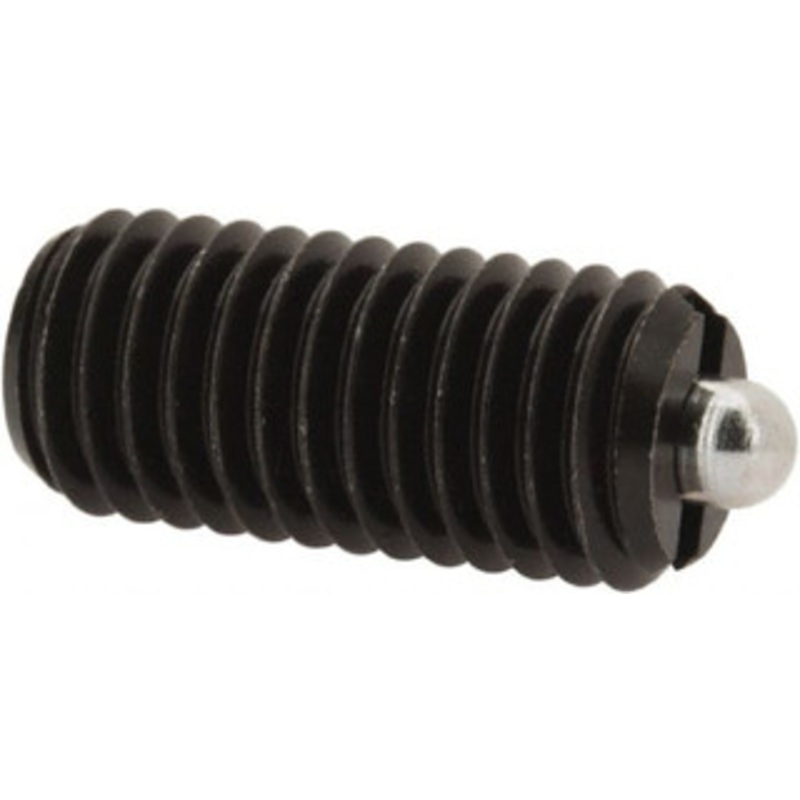 Vlier M10 x 1.5, 0.866 Thread Length, 0.118 Plunger Projection, Steel Threaded Spring Plunger 0.157 Max Plunger Diam, 0.866 Plunger Length, 2.02 Lb Init End Force, 7.87 Lb Final End Force SML10AN – 62117643