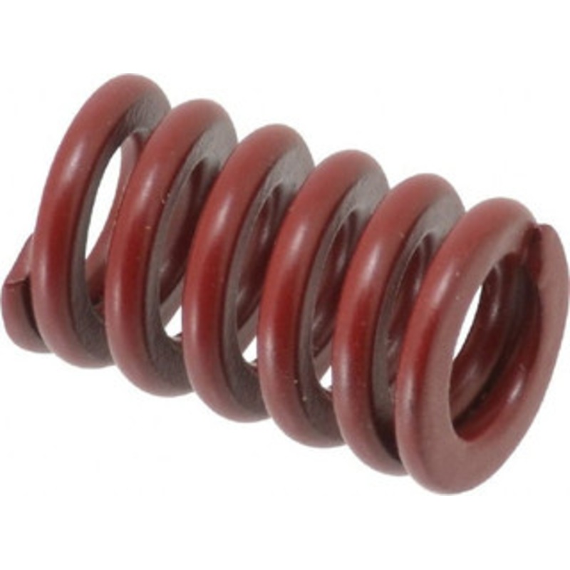 Associated Spring Raymond 16mm Hole Diam, 8mm Rod Diam, 1 Free Length, Red Die Spring 567.8 N Max Deflection, 7.5mm Max Deflection, Strong Duty, Chromium Alloy Steel 205-304 – 67900621