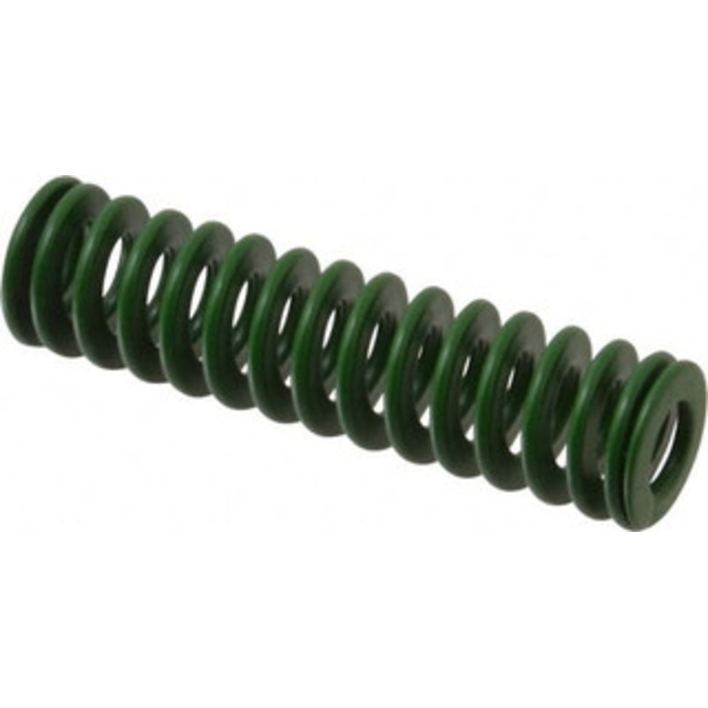Associated Spring Raymond 20mm Hole Diam, 10mm Rod Diam, 3 Free Length, Green Die Spring 480 N Max Deflection, 30mm Max Deflection, Light Duty, Chromium Alloy Steel 203-412 – 67898627