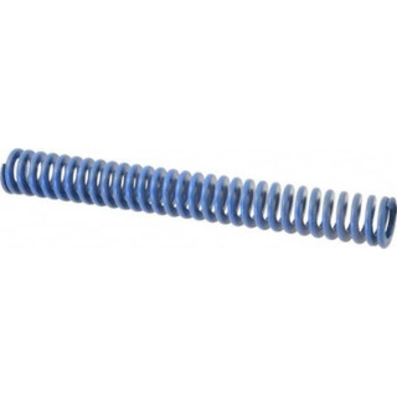 Associated Spring Raymond 40mm Hole Diam, 20mm Rod Diam, 12 Free Length, Blue Die Spring 2804.3999 N Max Deflection, 114mm Max Deflection, Medium Duty, Chromium Alloy Steel 204-748 – 67900209