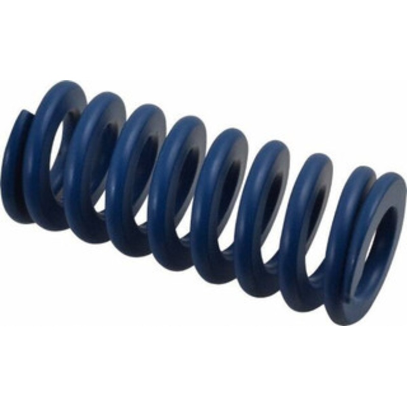 Associated Spring Raymond 40mm Hole Diam, 20mm Rod Diam, 3-1/2 Free Length, Blue Die Spring 2993.1001 N Max Deflection, 33mm Max Deflection, Medium Duty, Chromium Alloy Steel 204-714 – 67900118