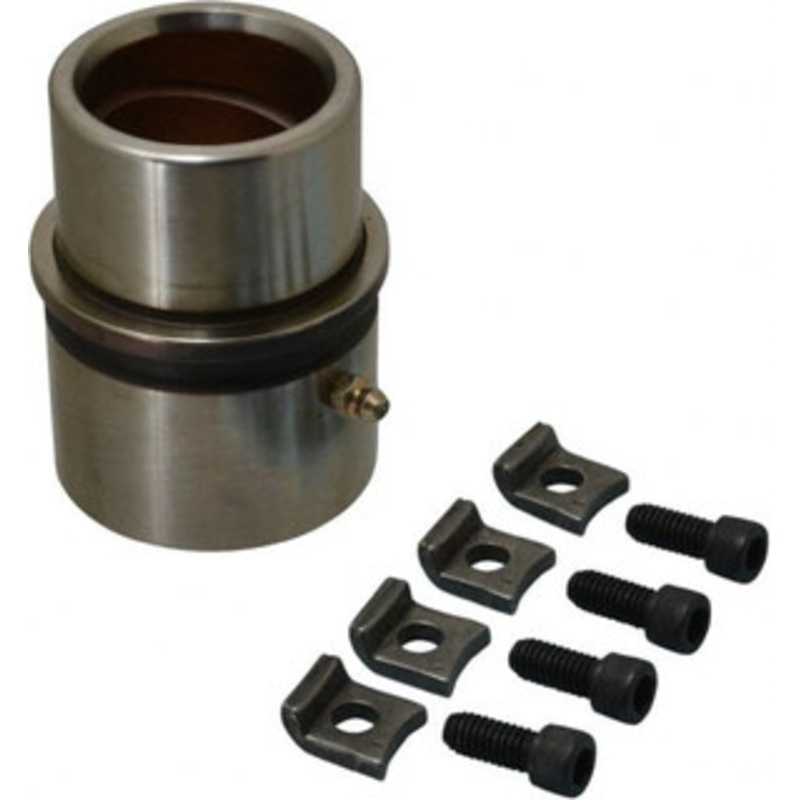 Danly 1-3/4 ID x 4-3/8 OAL, Steel, Bronze Plated Die & Mold Shoulder Bushing Extra Long Shoulder, 2-1/2 Bottom OD, 2-1/4 Top OD, 2.658 Collar OD, 3 Under Collar, 1-3/8 Above Collar 6-14-28 – 03224953