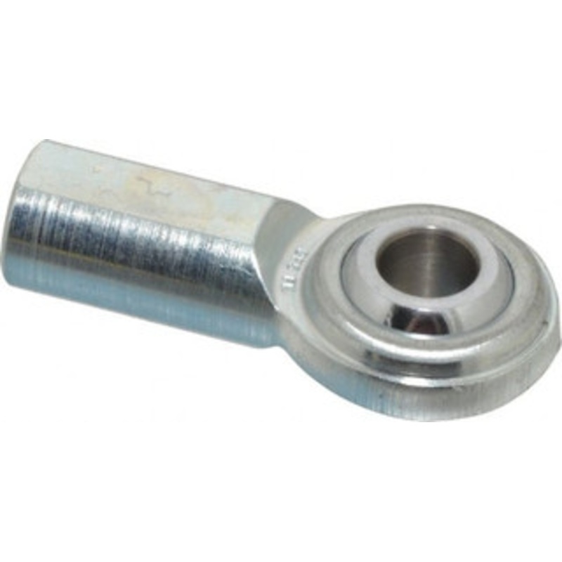 Made in USA 5/16 ID, 7/8 Max OD, 3,600 Lb Max Static Cap, Plain Female Spherical Rod End 5/16-24 RH, Steel with Steel Raceway CF5 – 35397835