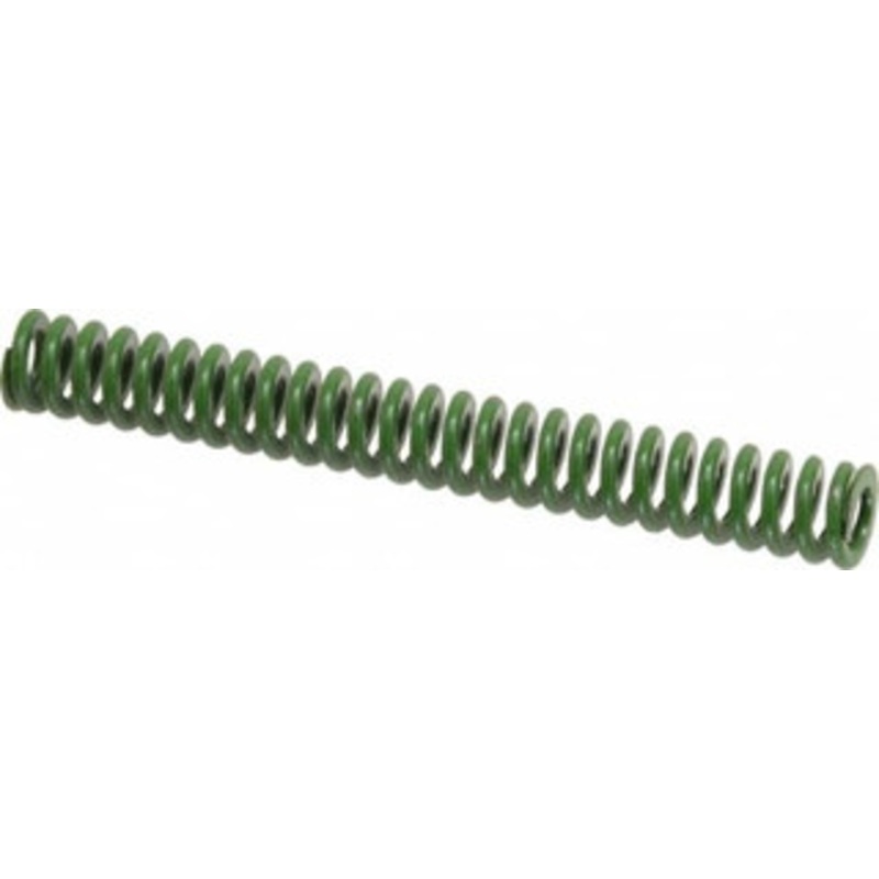 Associated Spring Raymond 3/8 Hole Diam, 3/16 Rod Diam, 3 Free Length, Green Die Spring 48.8 Lb Max Deflection, 0.75 Max Deflection, Extra Heavy Duty, Chromium Alloy Steel 106-112 – 07663305