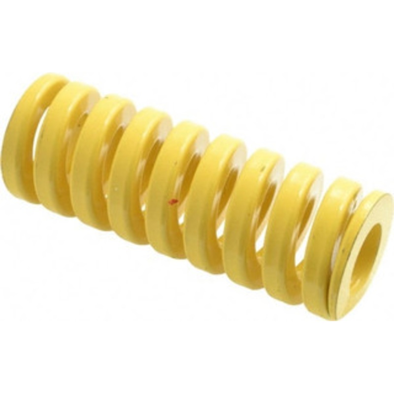Danly 1-1/2 Hole Diam, 3/4 Rod Diam, 4 Free Length, Yellow Die Spring 139 Lb Max Deflection, 1 Max Deflection, Extra Heavy Duty, Chromium Vanadium Steel 9-2416-36 – 76017250