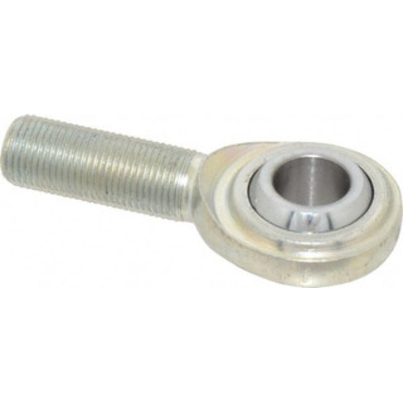 Made in USA 5/8 ID, 1-1/2 Max OD, 9,813 Lb Max Static Cap, Plain Male Spherical Rod End 5/8-18 RH, Steel with Steel Raceway CM10 – 35397710