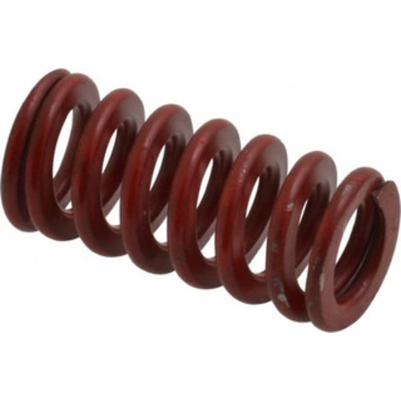 Associated Spring Raymond 1/2 Hole Diam, 9/32 Rod Diam, 1 Free Length, Red Die Spring 62.2 Lb Max Deflection, 0.37 Max Deflection, Medium Heavy Duty, Chromium Alloy Steel 104-204 – 07661382