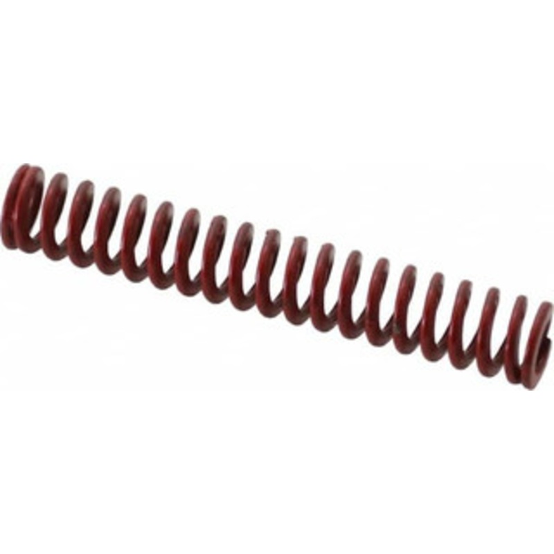 Associated Spring Raymond 1/2 Hole Diam, 9/32 Rod Diam, 3 Free Length, Red Die Spring 63.3 Lb Max Deflection, 1.11 Max Deflection, Medium Heavy Duty, Chromium Alloy Steel 104-212 – 07661440
