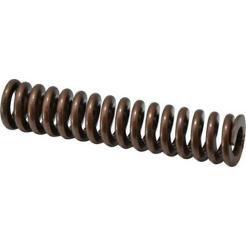 Associated Spring Raymond 1 Hole Diam, 1/2 Rod Diam, 4-1/2 Free Length, Gold Die Spring 475.2 Lb Max Deflection, 1.35 Max Deflection, Heavy Duty, Chromium Alloy Steel 105-518 – 07662778