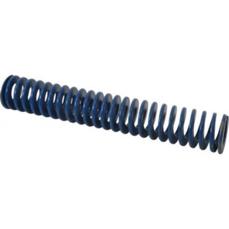 Associated Spring Raymond 2 Hole Diam, 1 Rod Diam, 12 Free Length, Blue Die Spring 1050 Lb Max Deflection, 6 Max Deflection, Medium Duty, Chromium Alloy Steel 103-848 – 07661291