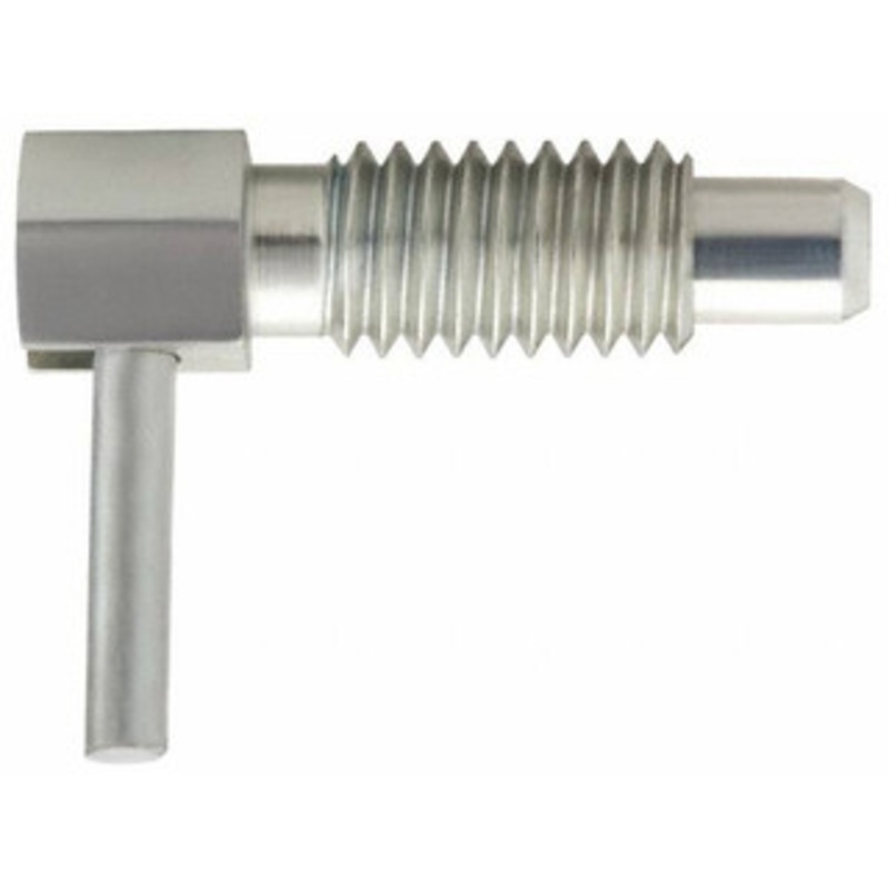 Vlier 3/8-16, 0.62 Thread Length, 1/4 Plunger Diam, 0.25 Lb Init to 1.25 Lb Final End Force, Steel Locking L Handle Plunger 1.13 Body Length, 3/4 Length Under Head, 0.3 Plunger Projection FRS375 – 62125133