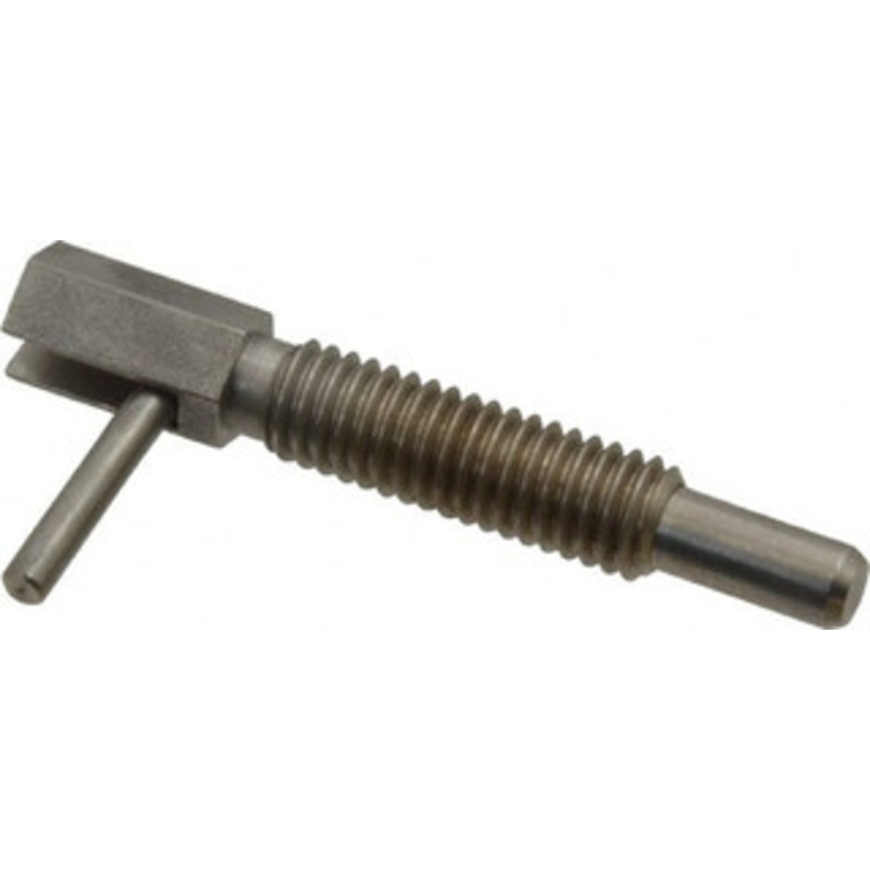 Vlier 3/8-16, 1.18 Thread Length, 1/4 Plunger Diam, 0.75 Lb Init to 3.75 Lb Final End Force, Stainless Steel Locking L Handle Plunger 2 Body Length, 1.31 Length Under Head, Locking Element, 0.56 Plunger Projection SSFR375P – 62124870