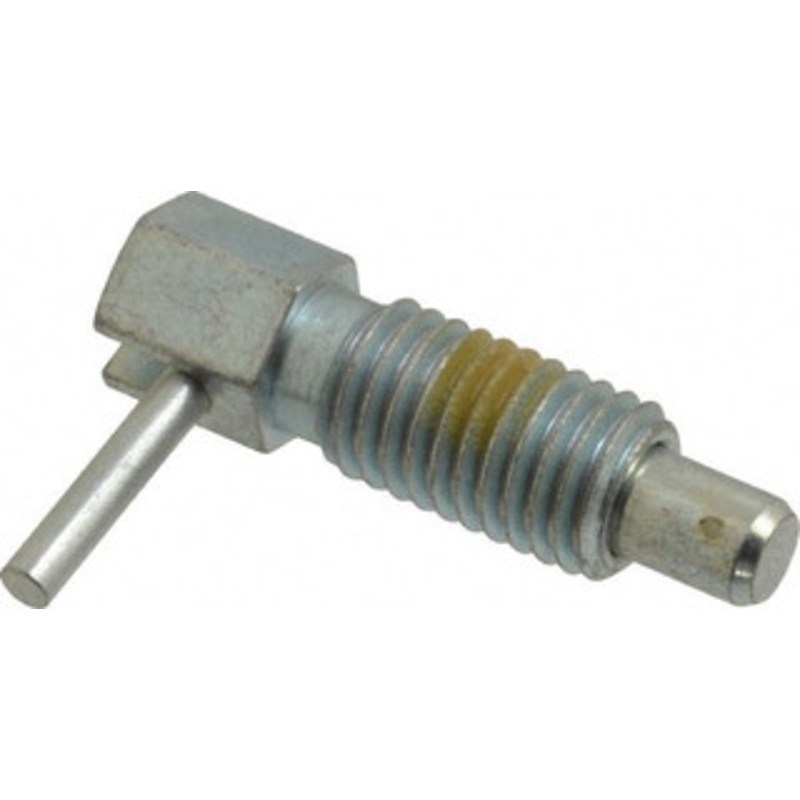 Vlier 5/8-11, 1.07 Thread Length, 0.38 Plunger Diam, 0.75 Lb Init to 2.5 Lb Final End Force, Steel Locking L Handle Plunger 1.88 Body Length, 1-1/4 Length Under Head, Locking Element, 1/2 Plunger Projection FRS625P – 62125182