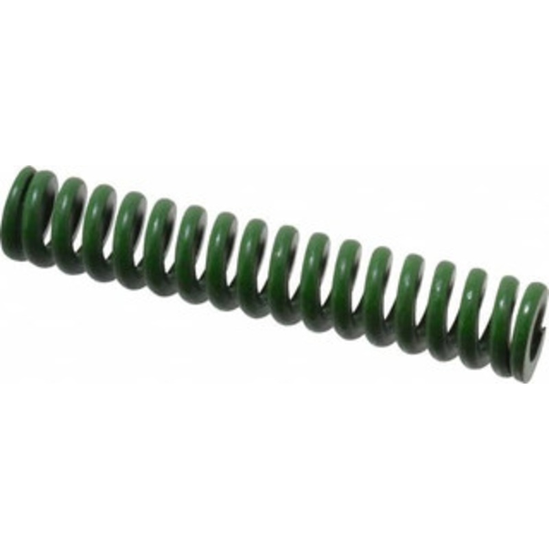 Associated Spring Raymond 3/4 Hole Diam, 3/8 Rod Diam, 4 Free Length, Green Die Spring 300 Lb Max Deflection, 1 Max Deflection, Extra Heavy Duty, Chromium Alloy Steel 106-416 – 07663594