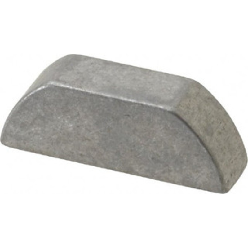Made in USA #1/4 x 15/16 Standard Woodruff Key 15/16 Long x 1/4 Wide, Steel 141CARBON – 67988162