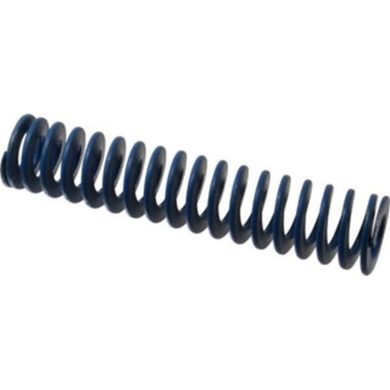 Associated Spring Raymond 1-1/2 Hole Diam, 3/4 Rod Diam, 7 Free Length, Blue Die Spring 507.5 Lb Max Deflection, 3.5 Max Deflection, Medium Duty, Chromium Alloy Steel 103-728 – 07661143