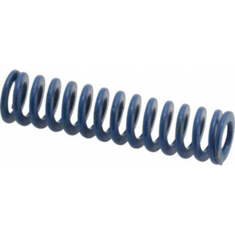 Associated Spring Raymond 1/2 Hole Diam, 9/32 Rod Diam, 2 Free Length, Blue Die Spring 55 Lb Max Deflection, 1 Max Deflection, Medium Duty, Chromium Alloy Steel 103-208 – 07660392