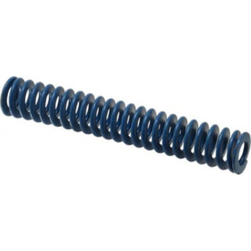 Associated Spring Raymond 3/4 Hole Diam, 3/8 Rod Diam, 4-1/2 Free Length, Blue Die Spring 144 Lb Max Deflection, 2.25 Max Deflection, Medium Duty, Chromium Alloy Steel 103-418 – 07660673