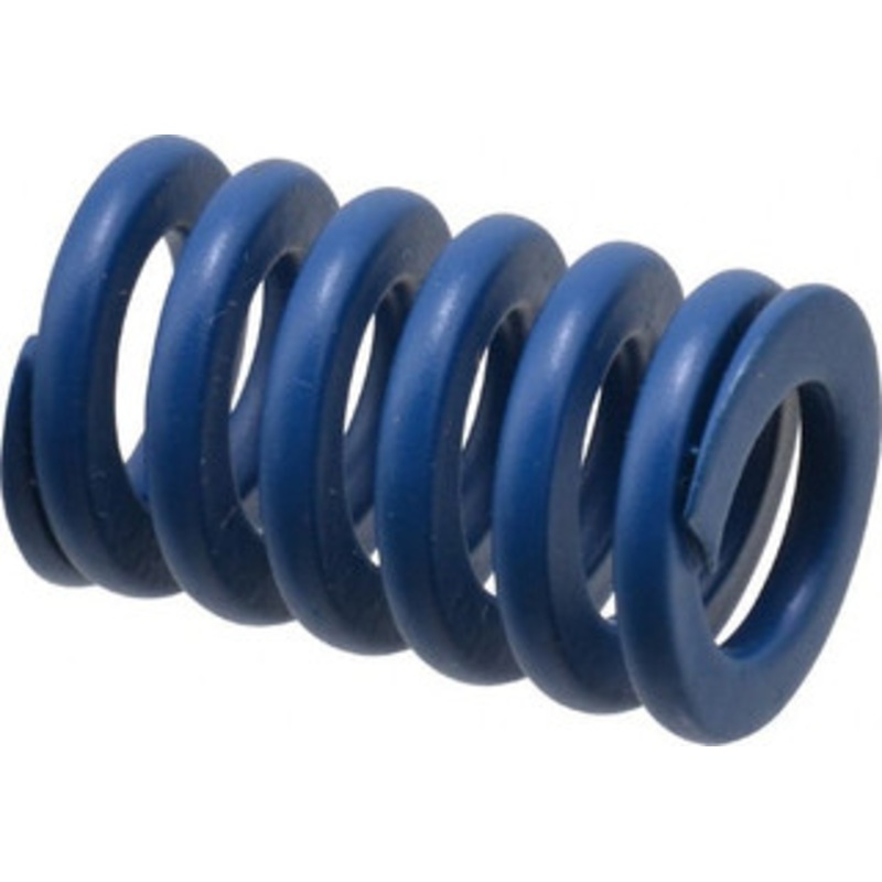 Associated Spring Raymond 16mm Hole Diam, 8mm Rod Diam, 1 Free Length, Blue Die Spring 469.3 N Max Deflection, 9.5mm Max Deflection, Medium Duty, Chromium Alloy Steel 204-304 – 67899534