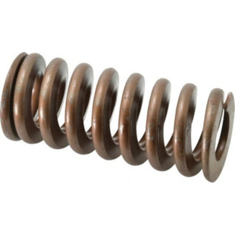 Associated Spring Raymond 2 Hole Diam, 1 Rod Diam, 4-1/2 Free Length, Gold Die Spring 1620 Lb Max Deflection, 1.35 Max Deflection, Heavy Duty, Chromium Alloy Steel 105-818 – 07663164