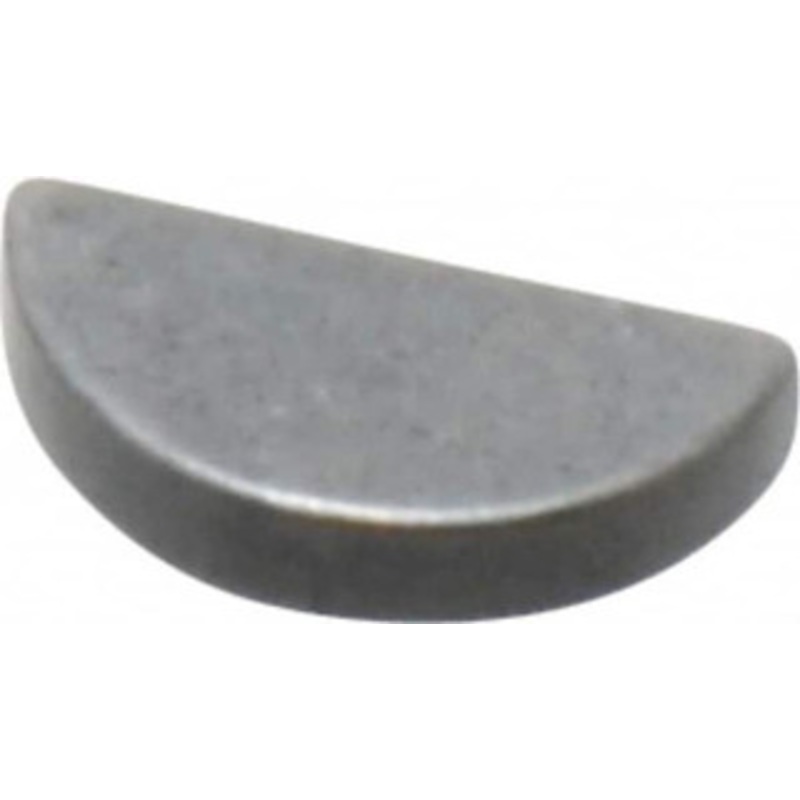 Made in USA #202-1/2 Standard Woodruff Key 5/16 Long x 1/16 Wide, Steel 206CARBON – 67987362