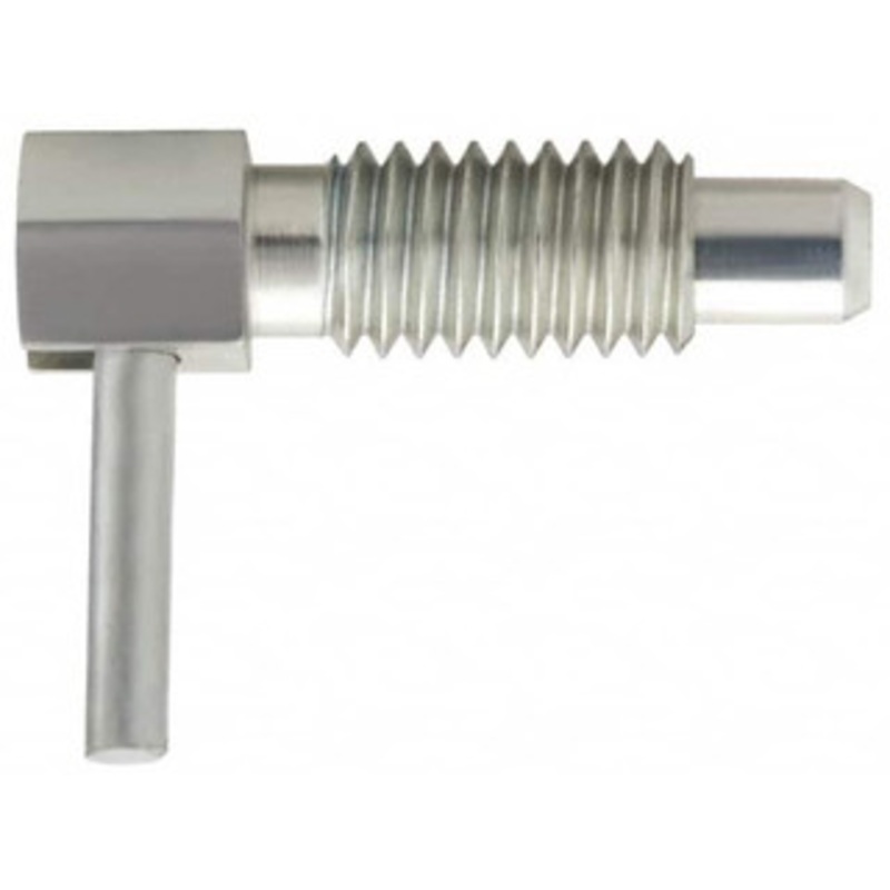 Vlier 3/8-16, 0.62 Thread Length, 1/4 Plunger Diam, 0.25 Lb Init to 1.25 Lb Final End Force, Stainless Steel Locking L Handle Plunger 1.13 Body Length, 3/4 Length Under Head, 0.3 Plunger Projection SSFRS375 – 87881652