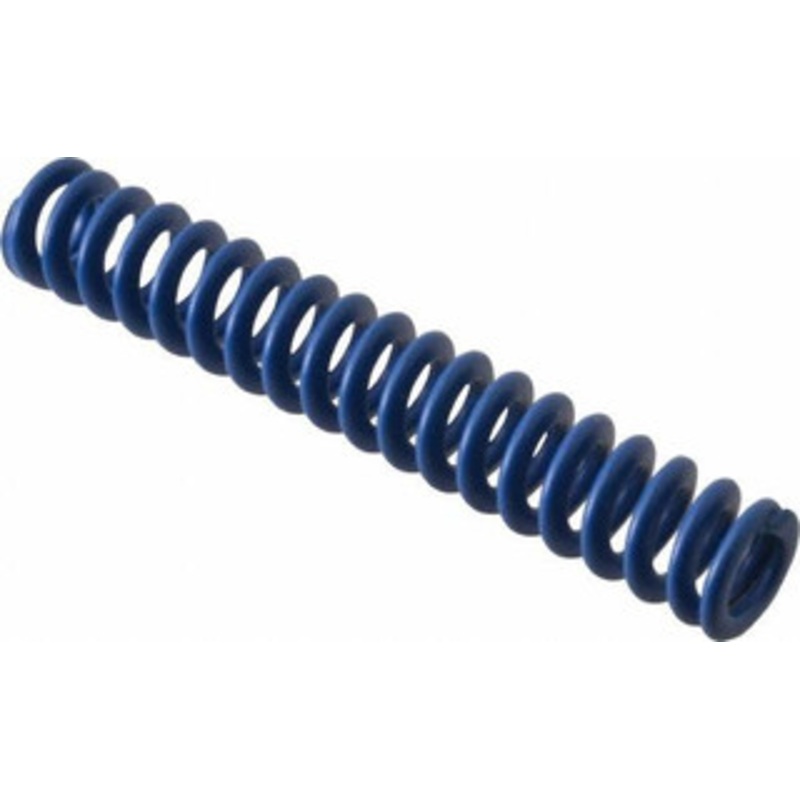 Associated Spring Raymond 12.5mm Hole Diam, 6.3mm Rod Diam, 3 Free Length, Blue Die Spring 294.8 N Max Deflection, 28.9mm Max Deflection, Medium Duty, Chromium Alloy Steel 204-212 – 67899500