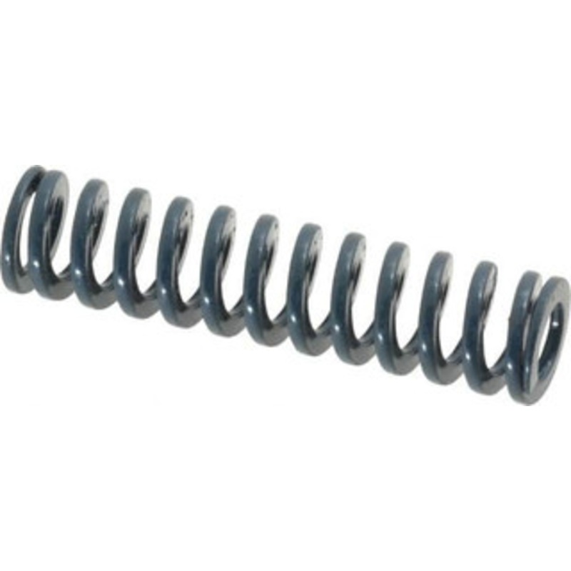 Danly 1/2 Hole Diam, 9/32 Rod Diam, 2 Free Length, Blue Die Spring 8 Lb Max Deflection, 0.75 Max Deflection, Medium Duty, Chromium Vanadium Steel 9-0808-21 – 76012251