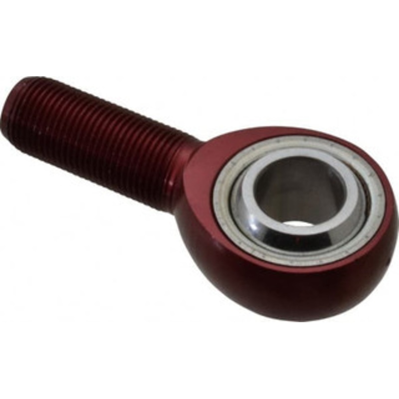 Made in USA 3/4 ID, 1-3/4 Max OD, 13,319 Lb Max Static Cap, Plain Male Spherical Rod End 3/4-16 RH, Alloy Steel with Steel Raceway ALJM12T – 35398890