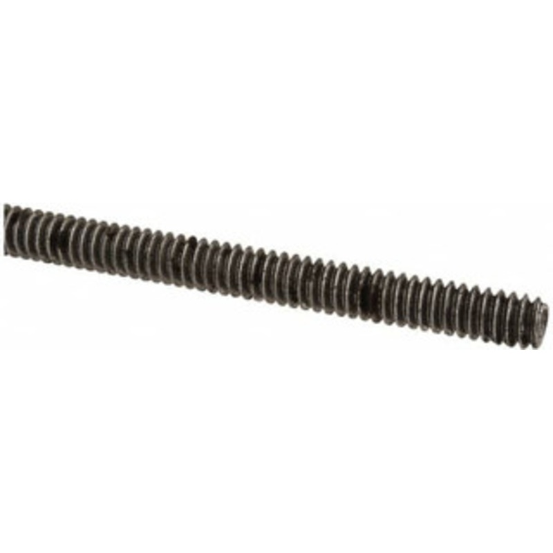 Value Collection #10-24 x 6 ft. Low Carbon Steel Threaded Rod Right Hand Thread, Oil Finish, UNC 01056 – 66049065