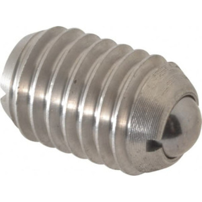 Vlier 1/2-13, 0.281 Ball Diam, 0.75 Body Length, 0.072 Max Ball Reach, Threaded Ball Plunger Stainless Steel Body, Stainless Steel Ball, 3 Lb Initial End Force, 6 Lb Final End Force SSBL60 – 62121827