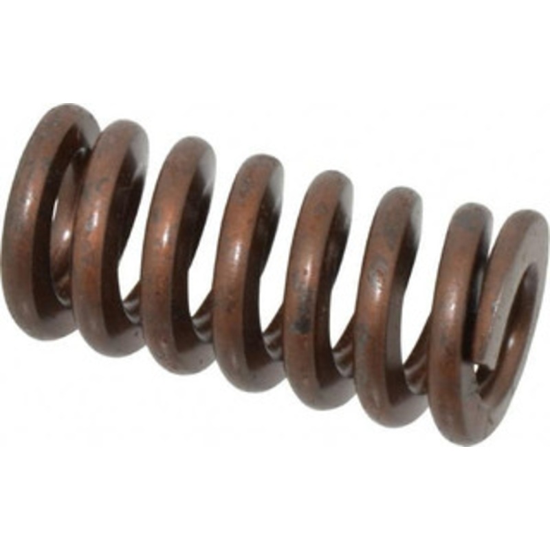 Associated Spring Raymond 1 Hole Diam, 1/2 Rod Diam, 2 Free Length, Gold Die Spring 540 Lb Max Deflection, 0.6 Max Deflection, Heavy Duty, Chromium Alloy Steel 105-508 – 07662729